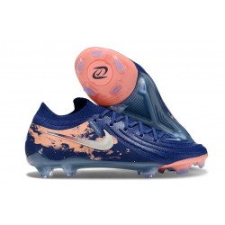 Korki Nike Phantom Luna 2 Elite L FG Erling Haaland Niebieski Srebro