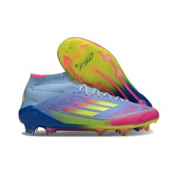 adidas F50 Elite Mid FG Niebieski Zawistny Różowy