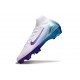 Nike Zoom Mercurial Superfly 10 Elite FG Biały Niebieski Fioletowy