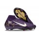 Nike Zoom Mercurial Superfly 10 Elite FG MBAPPE Fioletowy Biały
