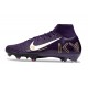 Nike Zoom Mercurial Superfly 10 Elite FG MBAPPE Fioletowy Biały