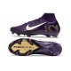 Nike Zoom Mercurial Superfly 10 Elite FG MBAPPE Fioletowy Biały
