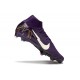 Nike Zoom Mercurial Superfly 10 Elite FG MBAPPE Fioletowy Biały