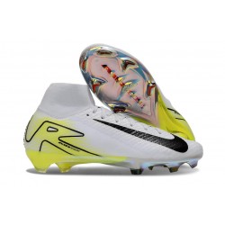 Nike Zoom Mercurial Superfly 10 Elite FG Biały Czarny Zawistny