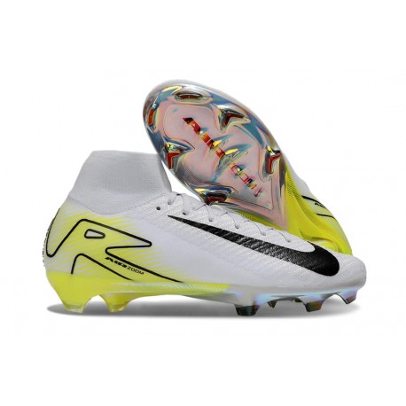 Nike Zoom Mercurial Superfly 10 Elite FG Biały Czarny Zawistny
