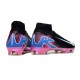 Nike Zoom Mercurial Superfly 10 Elite FG Czarny Biały Różowy Niebieski