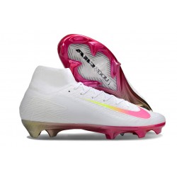 Nike Zoom Mercurial Superfly 10 Elite FG Biały Różowy