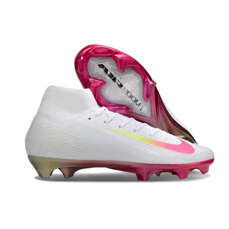 Nike Zoom Mercurial Superfly 10 Elite FG Biały Różowy