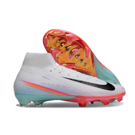 Nike Zoom Mercurial Superfly 10 Elite FG Biały Czarny
