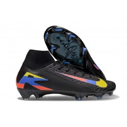 Nike Zoom Mercurial Superfly 10 Elite FG Czarny Kolorowy