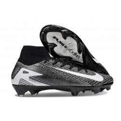 Nike Zoom Mercurial Superfly 10 Elite FG Czarny Biały