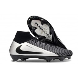 Nike Zoom Mercurial Superfly 10 Elite FG Czarny Srebro