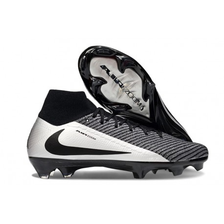 Nike Zoom Mercurial Superfly 10 Elite FG Czarny Srebro