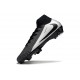 Nike Zoom Mercurial Superfly 10 Elite FG Czarny Srebro