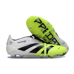 Buty adidas Predator Elite Foldover Tongue FG Biały Czarny Zawistny