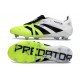 Buty adidas Predator Elite Foldover Tongue FG Biały Czarny Zawistny