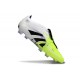 Buty adidas Predator Elite Foldover Tongue FG Biały Czarny Zawistny