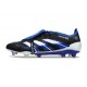 Buty adidas Predator Elite Foldover Tongue FG Czarny Niebieski Biały 