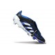 Buty adidas Predator Elite Foldover Tongue FG Czarny Niebieski Biały 