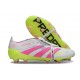 Buty adidas Predator Elite Foldover Tongue FG Biały Różowy Zawistny
