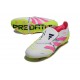 Buty adidas Predator Elite Foldover Tongue FG Biały Różowy Zawistny