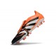 Buty adidas Predator Elite Foldover Tongue FG Czarny Biały Pomarańczowy