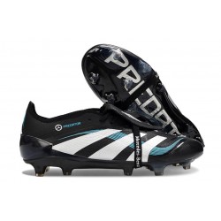 Buty adidas Predator Elite Foldover Tongue FG Czarny Biały Niebieski