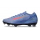 Nike Air Zoom Mercurial Vapor XVI Elite FG Niebieski Pomarańczowy