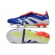 Buty adidas Predator Elite Foldover Tongue FG Niebieski Biały Czerwony