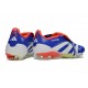 Buty adidas Predator Elite Foldover Tongue FG Niebieski Biały Czerwony
