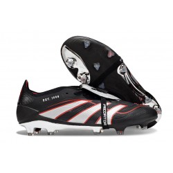 Buty adidas Predator Elite Foldover Tongue FG Czarny Biały Czerwony