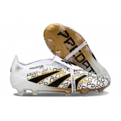 adidas Predator Elite FT 2025 FG Biały Czarny Złoto