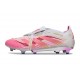 adidas Predator Elite FT 2025 FG Biały Różowy