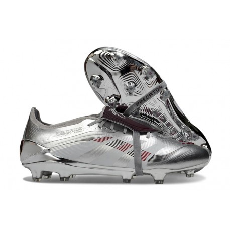 adidas Predator Elite FT 2025 FG Srebro