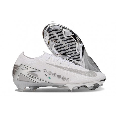 Nike Air Zoom Mercurial Vapor XVI Elite FG Biały Srebro