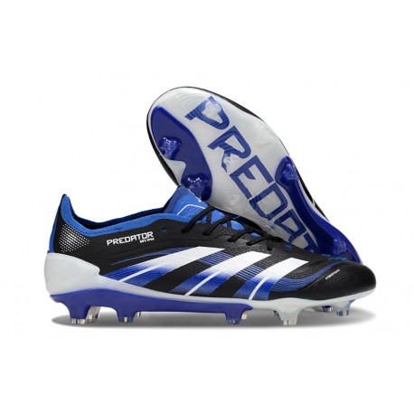 Korki Piłkarskie adidas Predator Elite FG Czarny Biały Niebieski