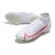 Buty piłkarskie Nike Mercurial Superfly 8 Elite FG Biały Czerwony