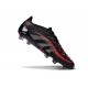 Korki Piłkarskie adidas Predator Elite FG Czarny Czerwony Szary