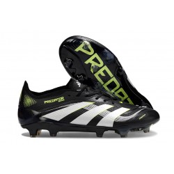 Korki Piłkarskie adidas Predator Elite FG Czarny Biały Zawistny