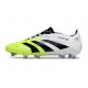 Korki Piłkarskie adidas Predator Elite FG Biały Czarny Zawistny
