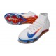Nike Air Zoom Mercurial Superfly X Elite FG Biały Niebieski Czerwony