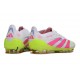 Korki Piłkarskie adidas Predator Elite FG Biały Różowy Zawistny