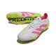 Korki Piłkarskie adidas Predator Elite FG Biały Różowy Zawistny
