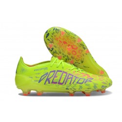 Korki Piłkarskie adidas Predator Elite FG Zielony Czerwony