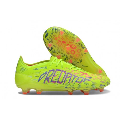 Korki Piłkarskie adidas Predator Elite FG Zielony Czerwony