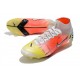 Buty piłkarskie Nike Mercurial Superfly 8 Elite FG Biały Czerwony Zawistny