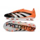 Korki Piłkarskie adidas Predator Elite FG Czarny Biały Pomarańczowy