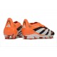 Korki Piłkarskie adidas Predator Elite FG Czarny Biały Pomarańczowy