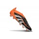Korki Piłkarskie adidas Predator Elite FG Czarny Biały Pomarańczowy