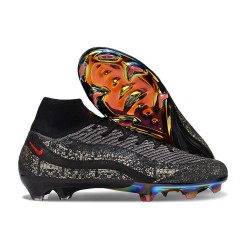 Nike Air Zoom Mercurial Superfly X Elite FG AM95 Czarny